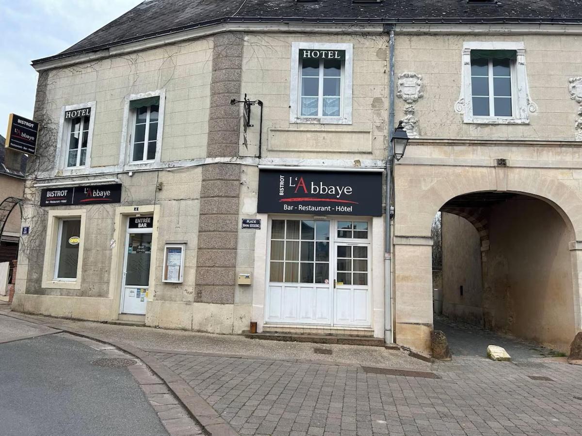 Bistrot De L'Abbaye Hotel Tuffe Bagian luar foto